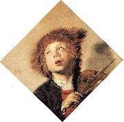 Boy Playing a Violin HALS, Frans